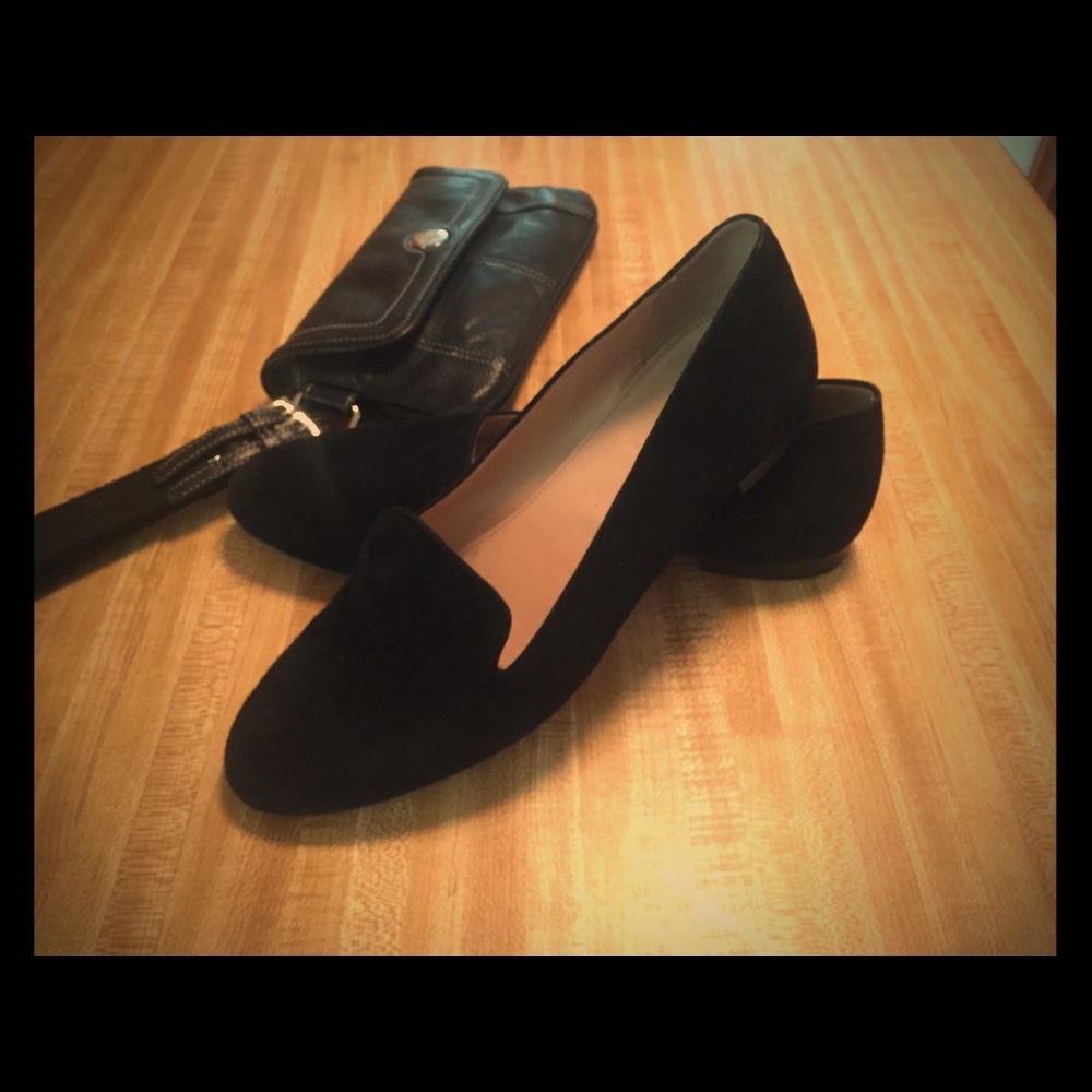 J. Crew suede loafers size 9M